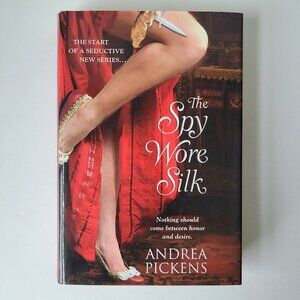 5/$15 Book The Spy Wore Silk Andrea Pickens Merlins Maidens 1 Historical Romance
